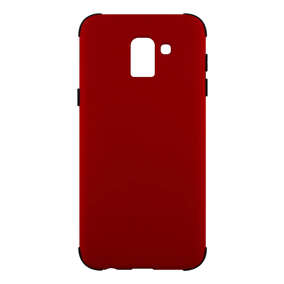 Nettech Samsung Galaxy J600 J6 Uyumlu Arka Koruma Arka Koruma Kılıf (Kırmızı) VR-12549