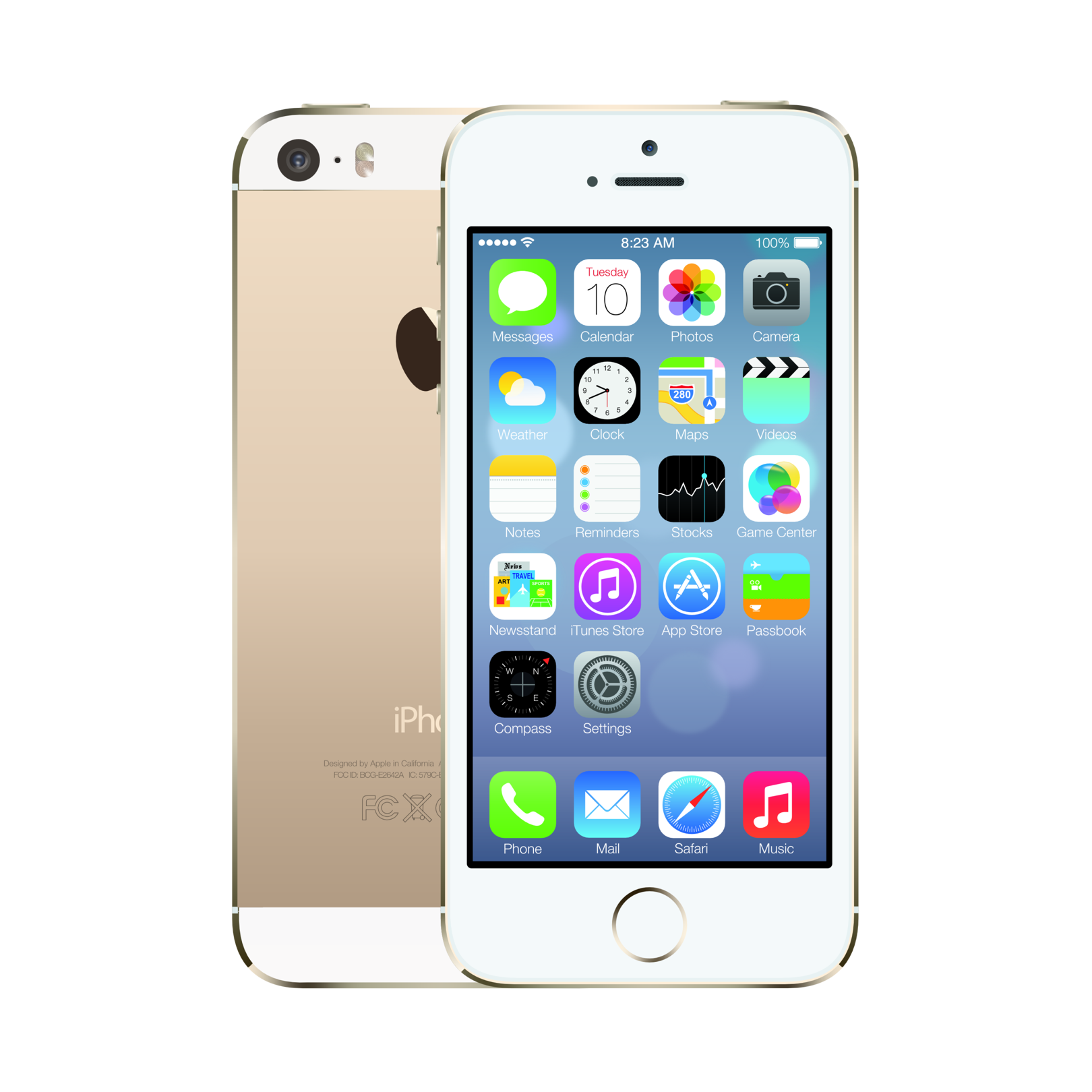 Apple iPhone 5S - 64 GB - Altın Apple iPhone 5S - 64 GB - Altın