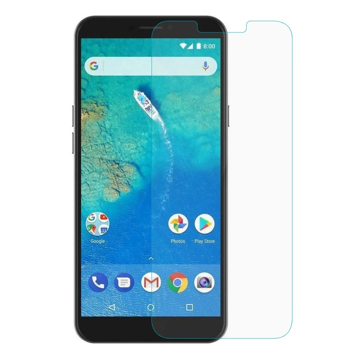 Helt General Mobile GM8 Go Uyumlu Ön Koruma Nano Ekran Koruyucu (Şeffaf) NT-26320