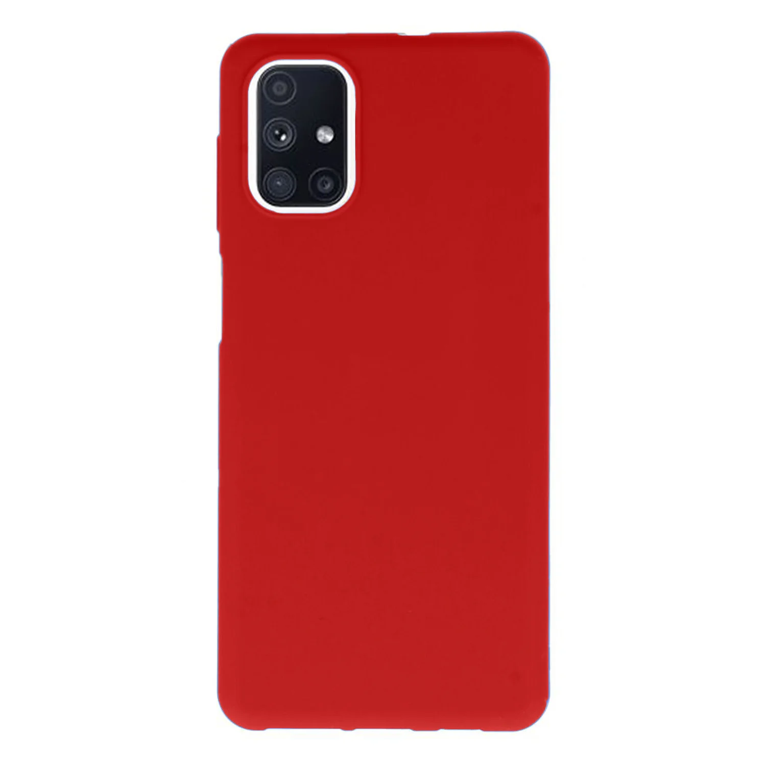 Nettech Samsung Galaxy M51 Uyumlu Trend Seri Arka Koruma Kılıf (Kırmızı) NT-84413