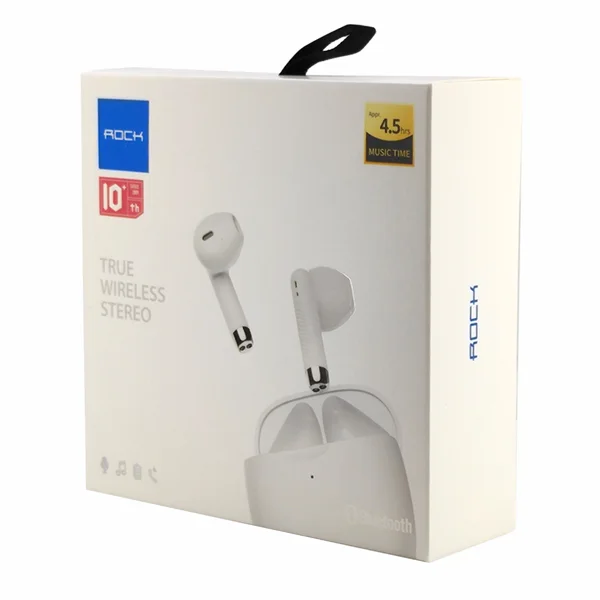 Rock EB300 Kulakiçi Bluetooth Kulaklık (Beyaz) NT-97448 - 4
