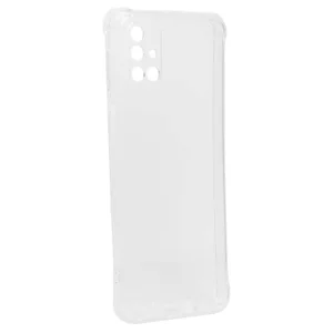 Galaxy M31S Kılıf Zore Kamera Korumalı Nitro Anti Shock Silikon - Renksiz