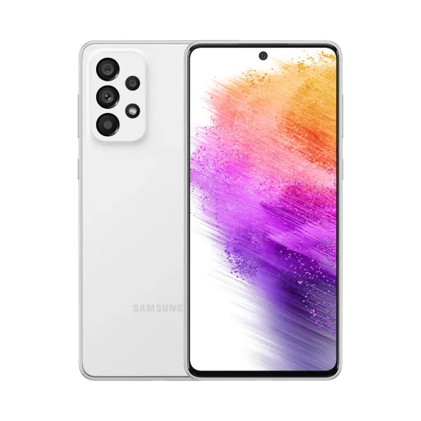 Samsung Galaxy A73 - 128 GB - Beyaz - 1