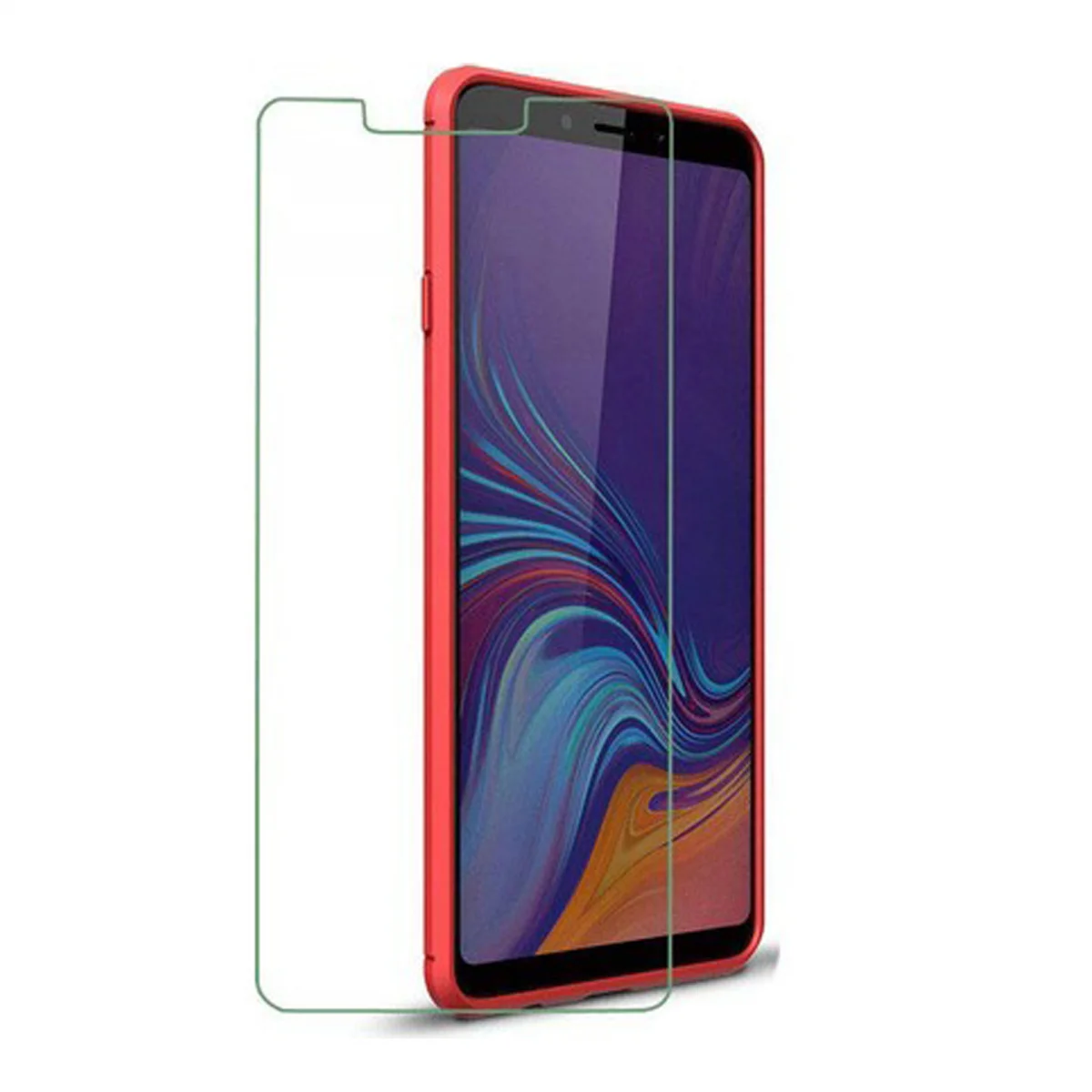 Helt Samsung Galaxy A9 2018 Uyumlu Ön Koruma Nano Ekran Koruyucu (Şeffaf) NT-28733