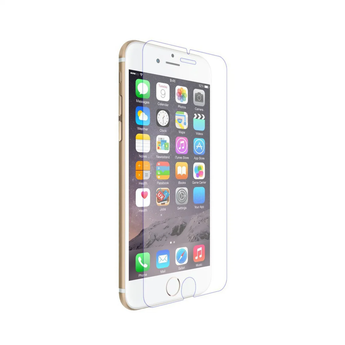 Chtech Apple iPhone 6S Plus Uyumlu Arka Koruma Nano Ekran Koruyucu (Şeffaf) NT-6405