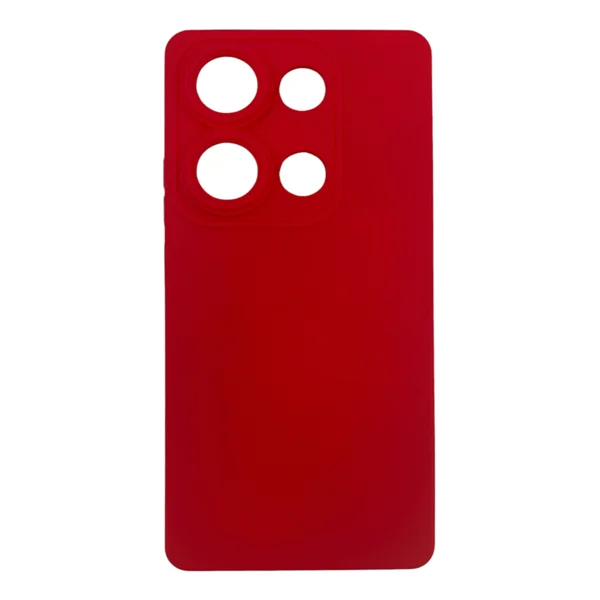 Nettech Xiaomi Redmi Note 13 Pro 4G Uyumlu Nano Arka Koruma Kılıf (Kırmızı) NT-107038 - 1