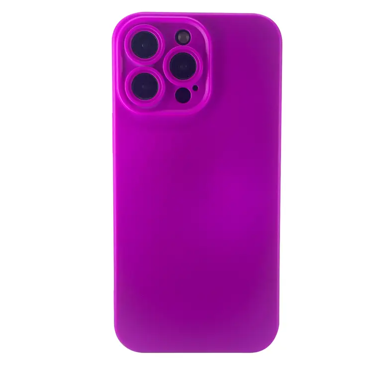 Nettech Apple iPhone 14 Pro Uyumlu Nano Arka Koruma Kılıf (Mor) NT-99989