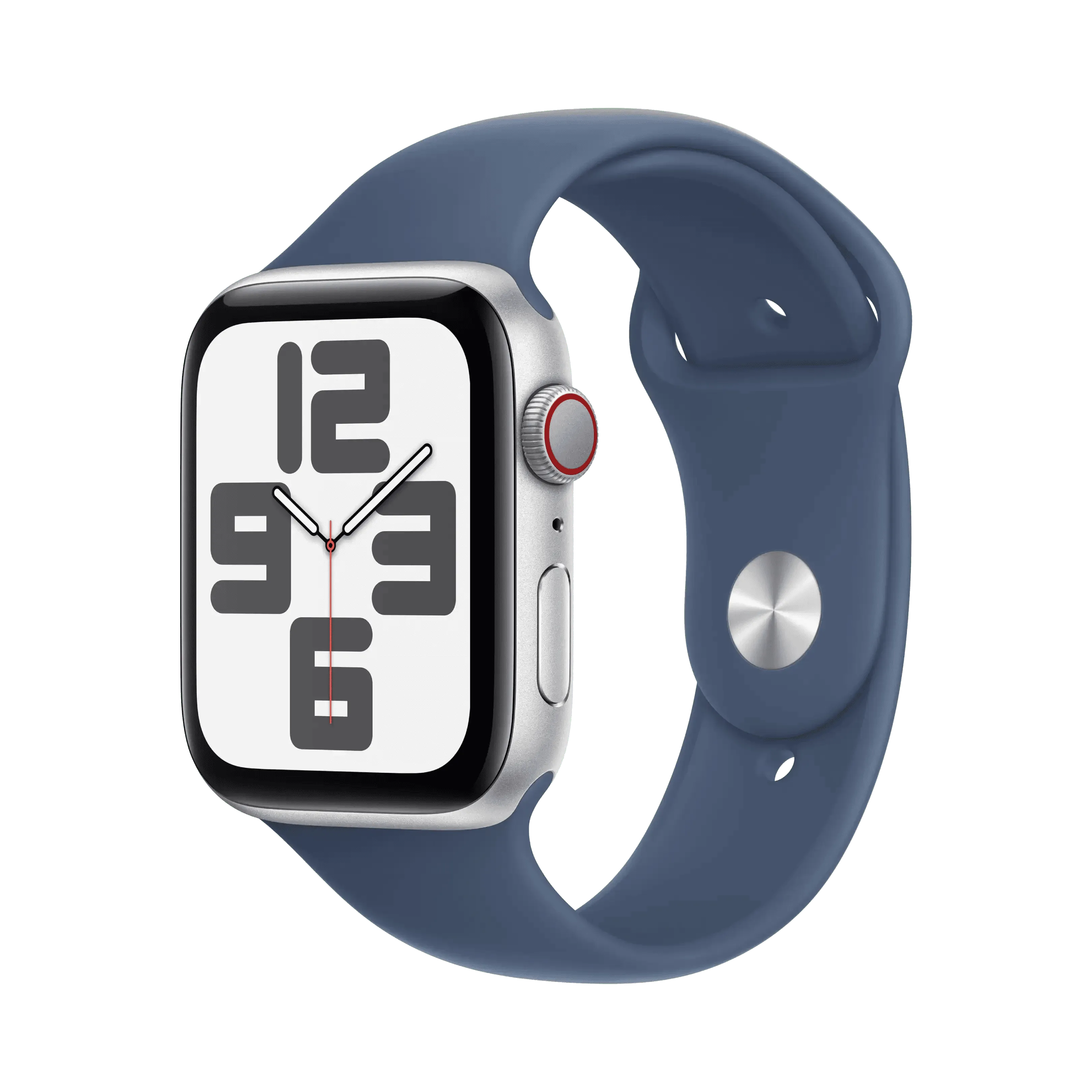 Apple Watch SE - Alüminyum - 44mm - Cellular - Gümüş