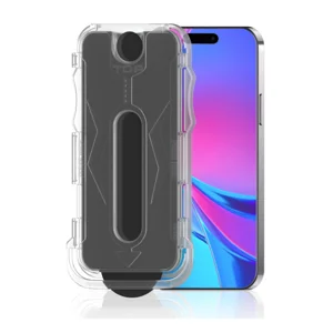 Apple iPhone 11 Pro Zore Kolay Uygulama Aparatlı 5D Magic Privacy Glass Hayalet Cam Ekran Koruyucu - Siyah