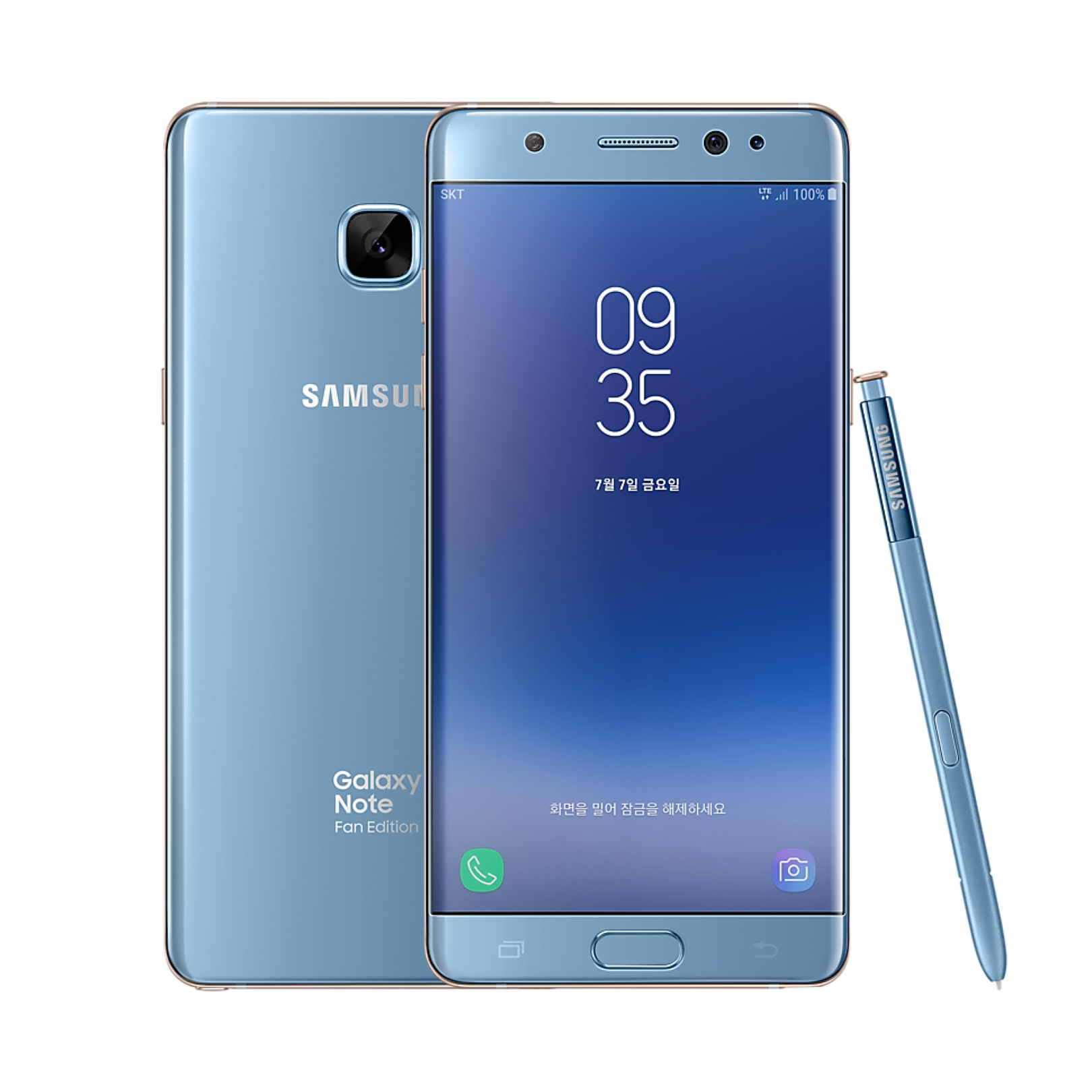 Samsung Galaxy Note FE - 64 GB - Mavi