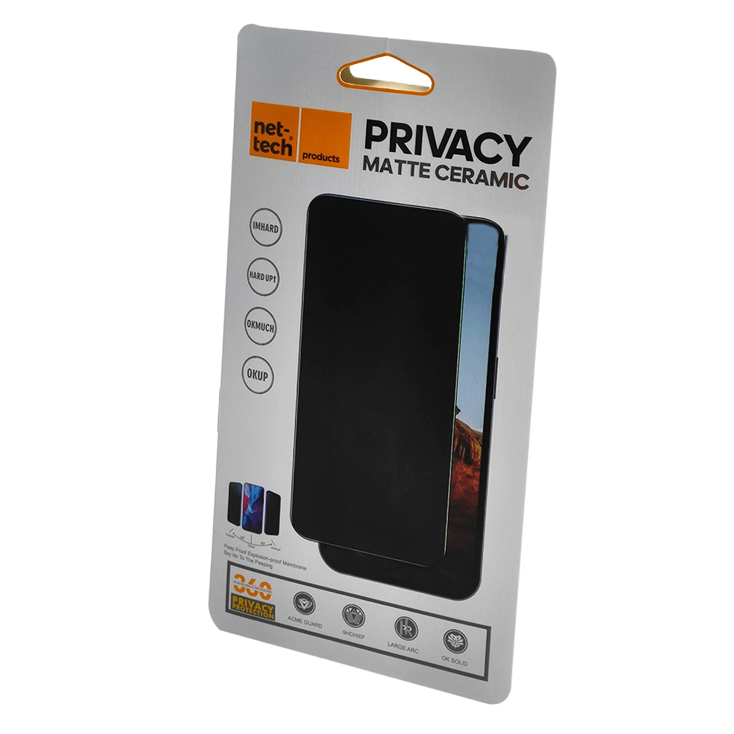 Nettech Apple iPhone XS Max Uyumlu Ön Koruma Hayalet Seramik Nano Ekran Koruyucu (Siyah) NT-95543