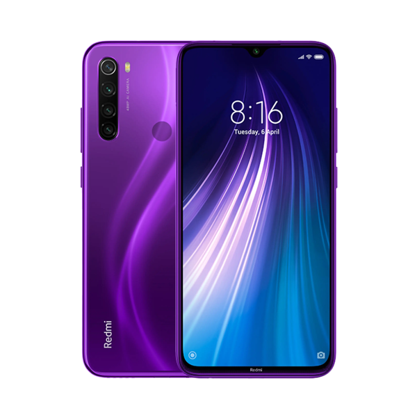 Xiaomi Redmi Note 8 - 128 GB - Komik Mor - 1