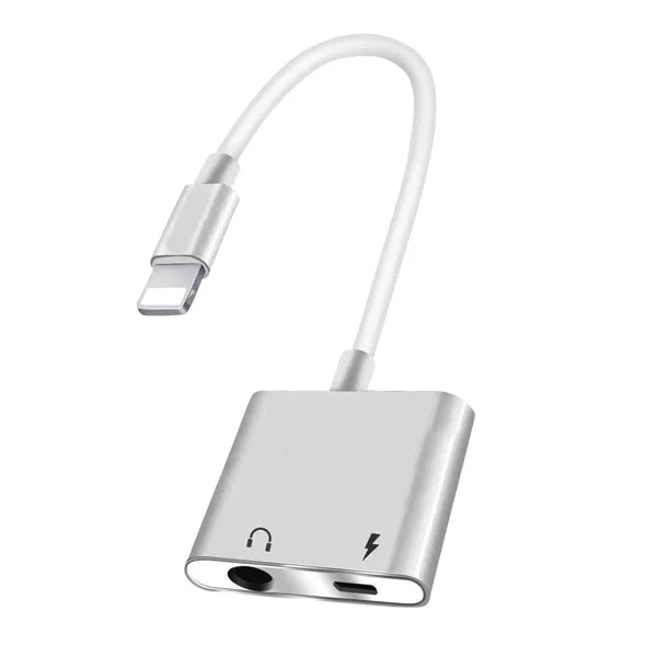 Nettech MH030 Lightning To Jack Dönüştürücü (Gümüş) NT-83825 - 1