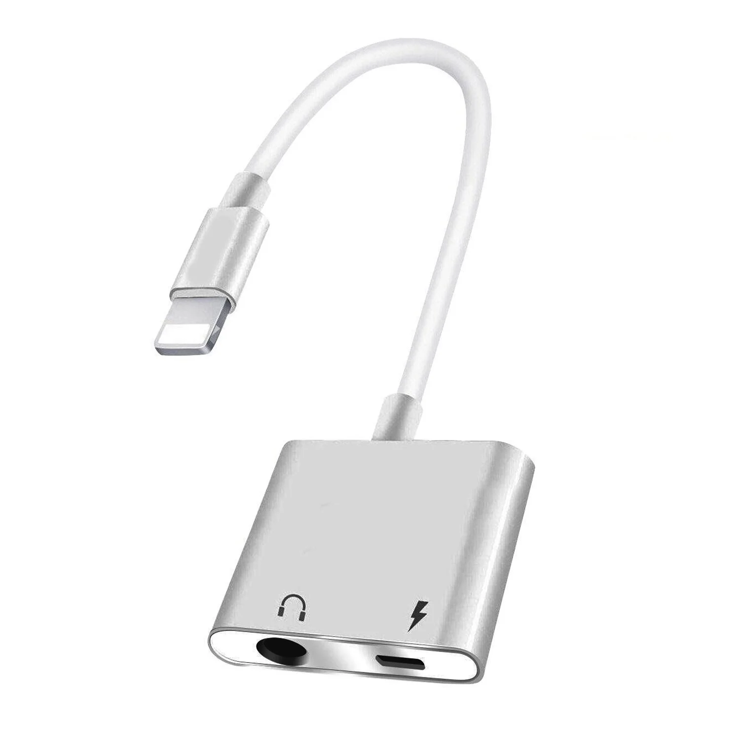 Nettech MH030 Lightning To Jack Dönüştürücü (Gümüş) NT-83825