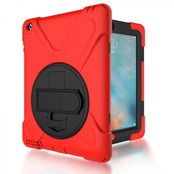 Nettech Apple iPad 4 Uyumlu Sport Seri Arka Koruma (Kırmızı) VR-13955 - 2