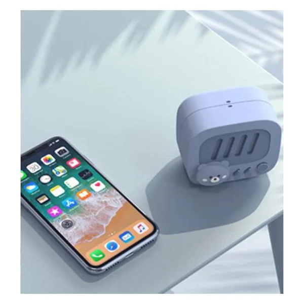 Nettech X18 Zoom Fligranlı Kablosuz Hoparlör - Speaker (Lila) NT-92150 - 2
