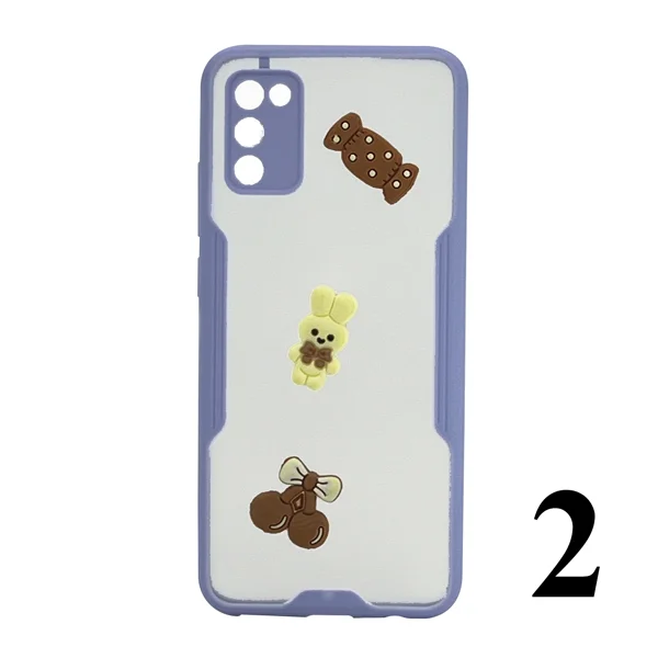 Nettech Samsung Galaxy A02S Uyumlu Maskot Seri Arka Koruma Kılıf (Karışık Renk) NT-106249 - 2