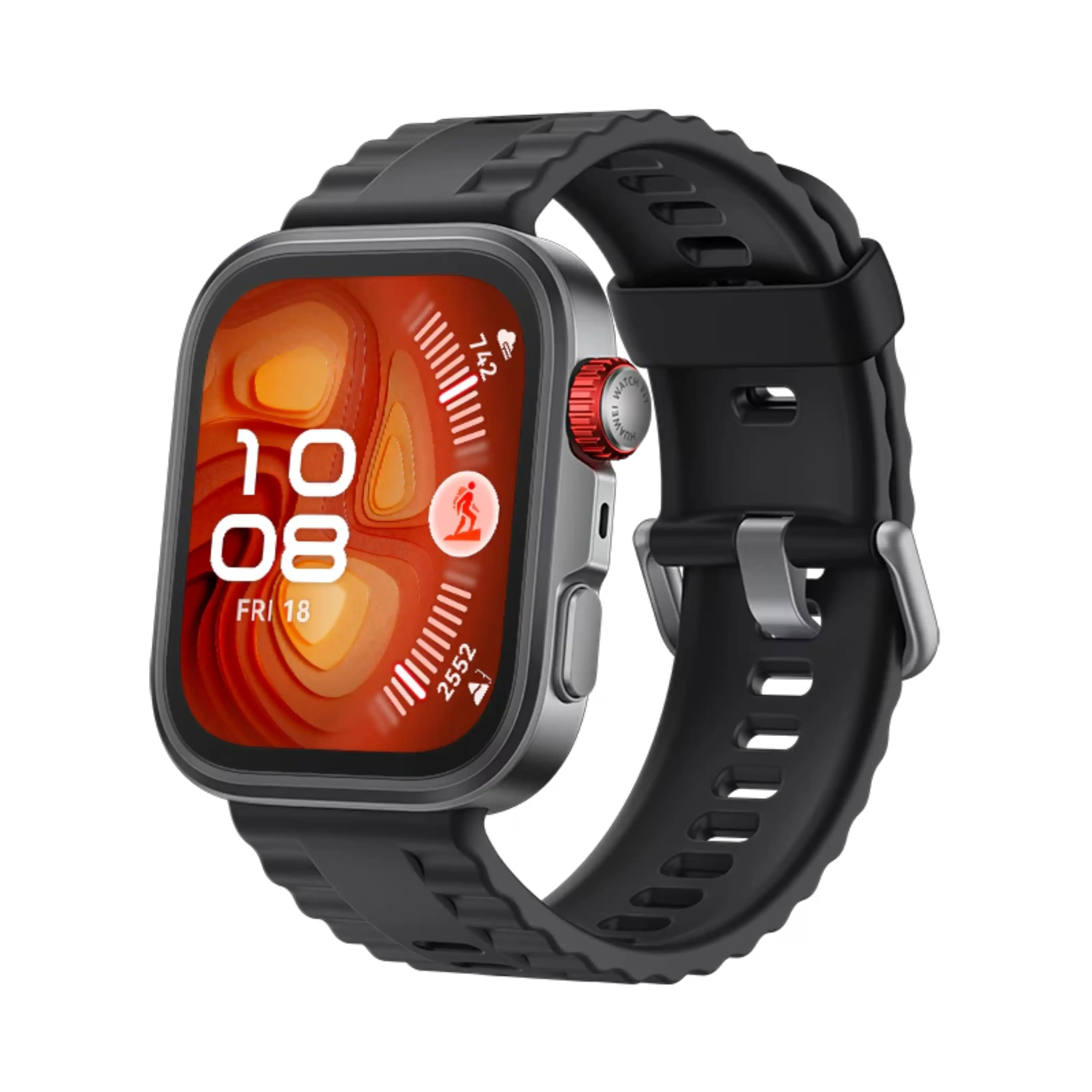 Huawei Watch Fit 4 Pro - Alüminyum - 44mm - GPS - Siyah