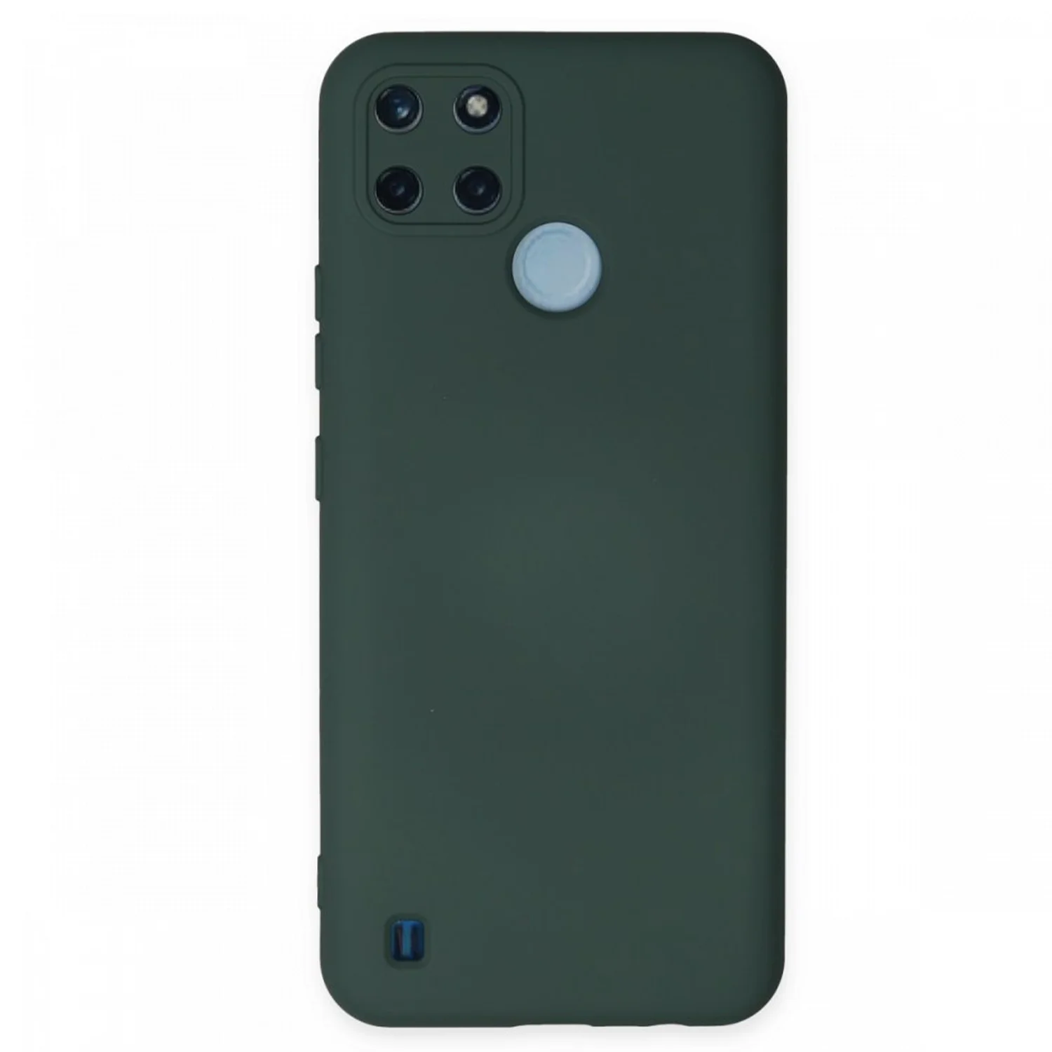 Nettech Realme C21Y Uyumlu Lansman Seri Arka Koruma Kılıf (Yeşil) NT-100171