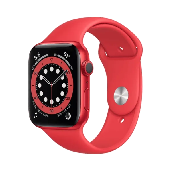 Apple Watch Series 6 - Alüminyum - 44mm - GPS - Kırmızı - 1