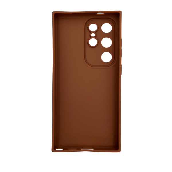 Nettech Samsung Galaxy S24 Ultra Uyumlu Maskot Seri Arka Koruma Kılıf (Kahverengi) NT-109780 - 2