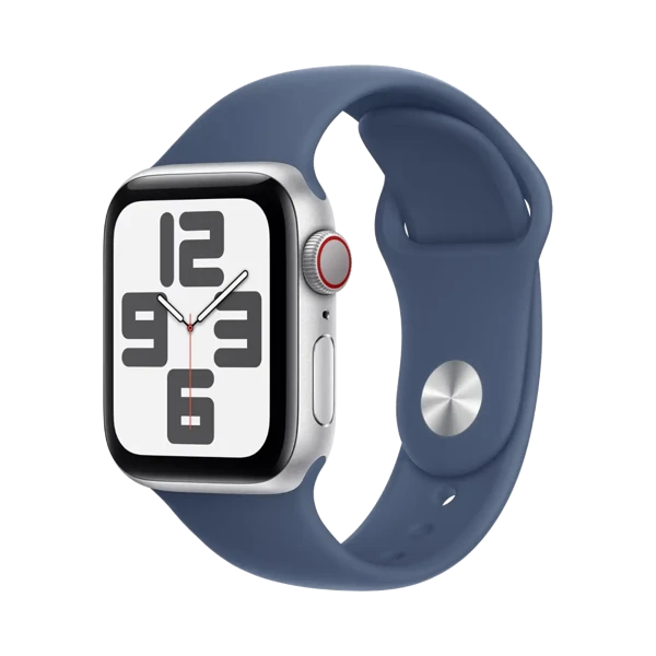 Apple Watch SE 2 - Alüminyum - 40mm - GPS + Cellular - Gümüş - 1