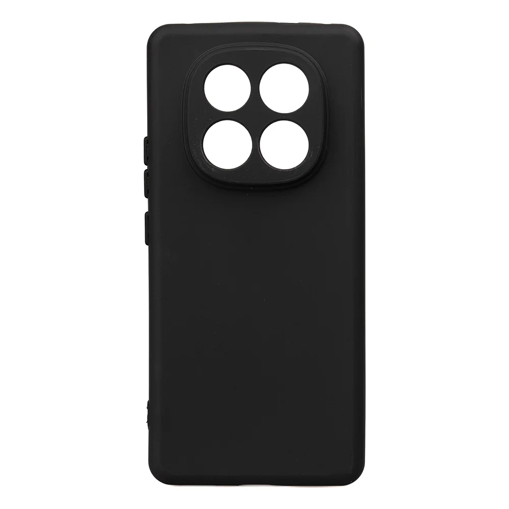 Xiaomi Redmi Note 14 Pro Plus Kılıf Zore Biye Silikon - Siyah