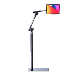 Rtako 1.4 M Ayaklı Ev-Ofis-Okul 360 Derece Döner Braket Stand (Gri) NT-106411