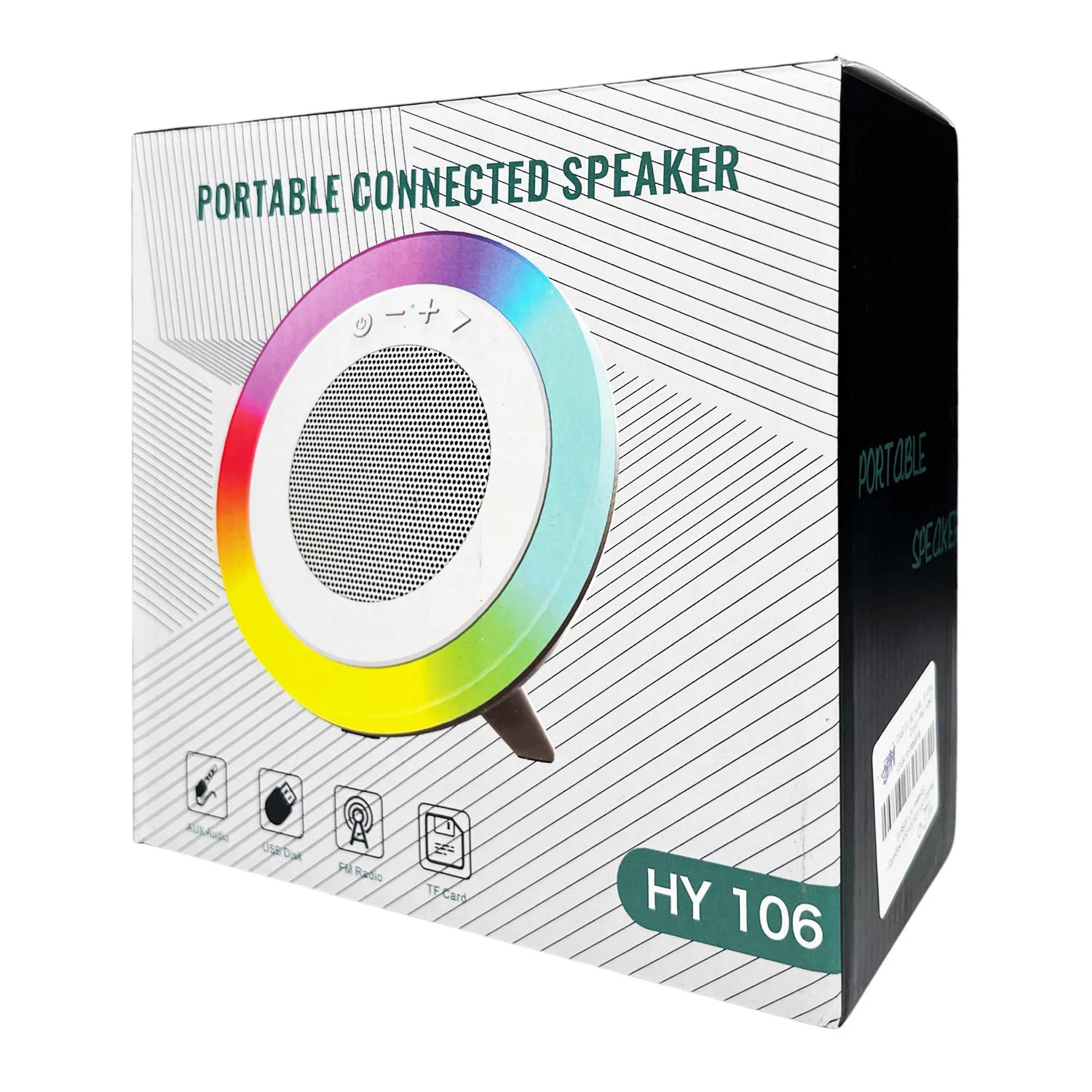 Nettech HY-106 Minibox Kablosuz Hoparlör - Speaker (Beyaz) NT-108816