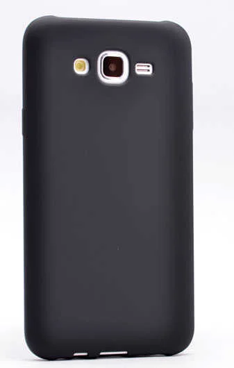 Galaxy J2 Kılıf Zore Premier Silikon Kapak - Siyah