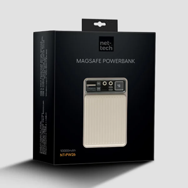 Nettech NT-PW26 15W 10000 MAh Magsafe Powerbank (Siyah) NT-100941 - 3