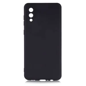 Galaxy A02 Kılıf Zore Premier Silikon Kapak - Siyah