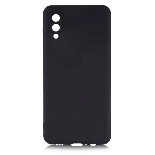 Galaxy A02 Kılıf Zore Premier Silikon Kapak - Siyah - 1