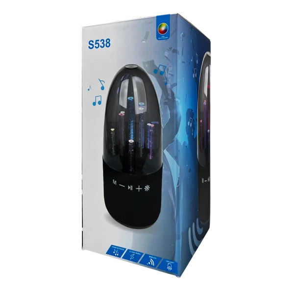 Nettech S538 Minibox Kablosuz Hoparlör - Speaker (Çeşitli Renk) NT-108836 - 4