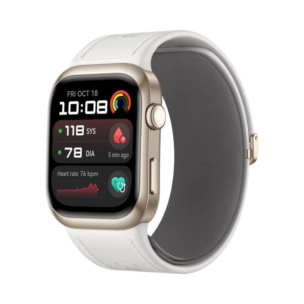 Huawei Watch D2 - Alüminyum - 48mm - GPS - Altın Beyazı - 1