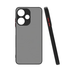 İnfinix Hot 30 Kılıf Zore Hux Kapak - Siyah