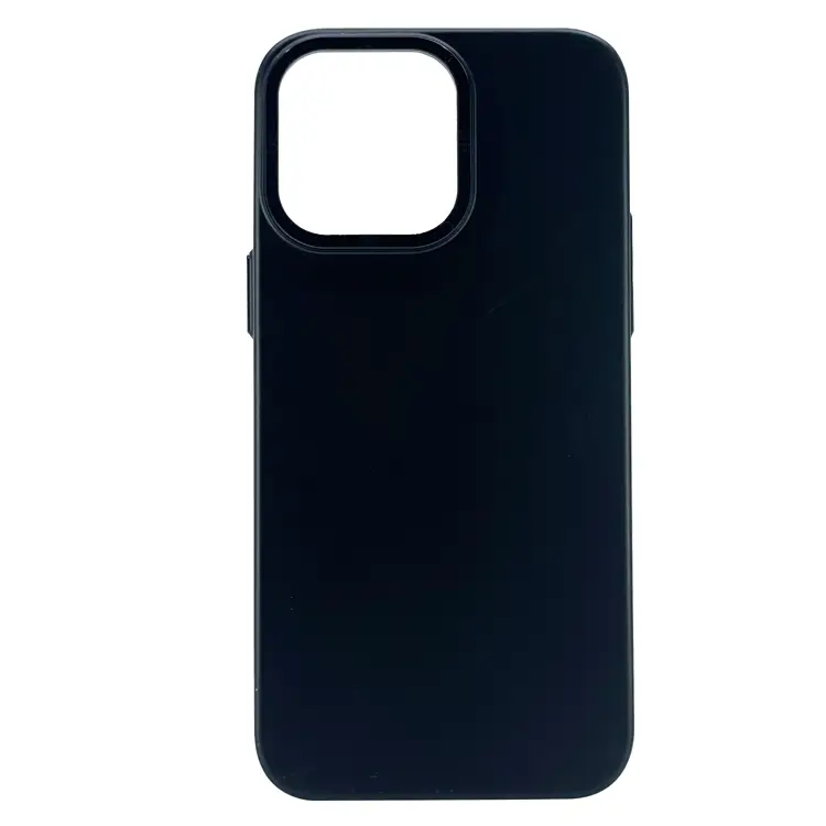 Nettech Apple iPhone 13 Pro Max Uyumlu Spray Metal Çerçeveli Deri Serisi Arka Koruma Kılıf (Siyah) NT-101585