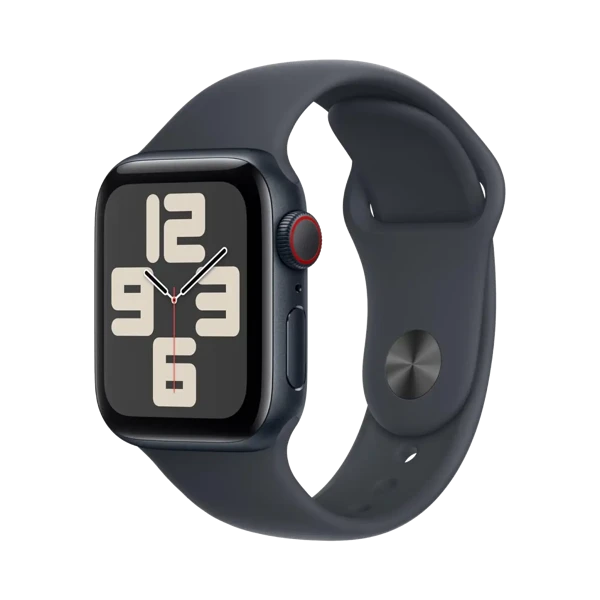 Apple Watch SE 2 - Alüminyum - 40mm - GPS + Cellular - Gece Yarısı - 1