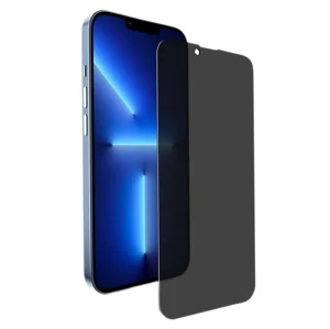Nettech Apple iPhone 13 Pro Uyumlu Ön Koruma Hayalet Seramik Nano Ekran Koruyucu (Siyah) NT-95547