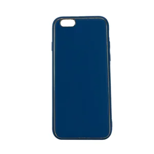 Nettech Apple iPhone 6S Uyumlu Coco Leather Seri Arka Koruma Kılıf (Lacivert) NT-99773