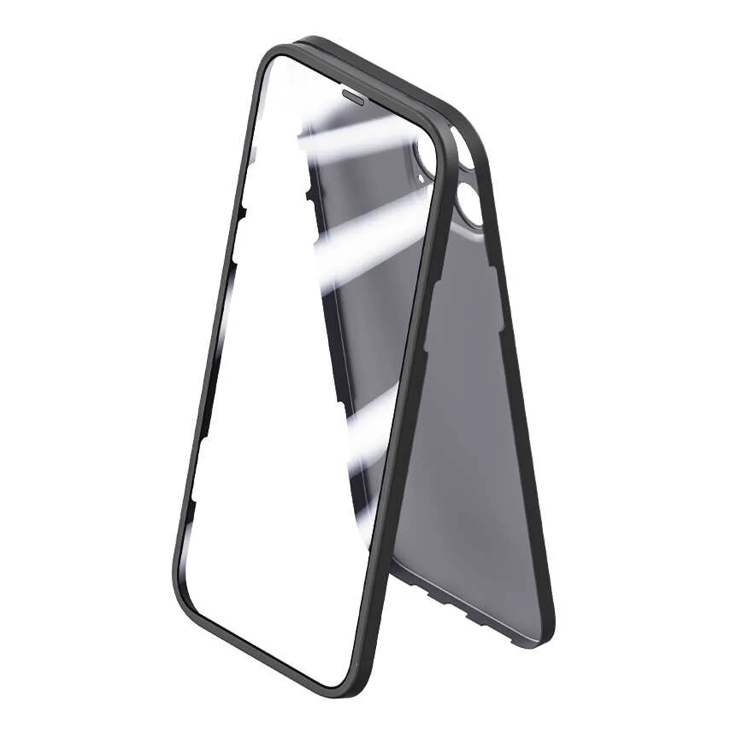 Nettech Apple iPhone 12 Pro Uyumlu Arka Koruma Kılıf (Siyah) NT-89542