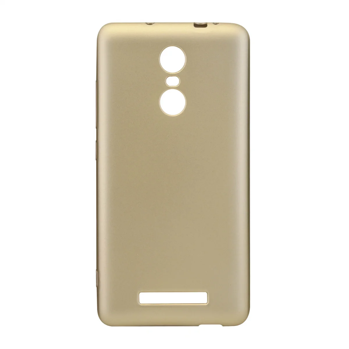 Nettech Xiaomi Redmi Note 3 Uyumlu Suide Arka Koruma Kılıf (Gold) VR-3734