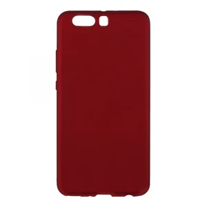 Nettech Huawei P10 Plus Uyumlu Suide Arka Koruma Kılıf (Bordo) VR-3804