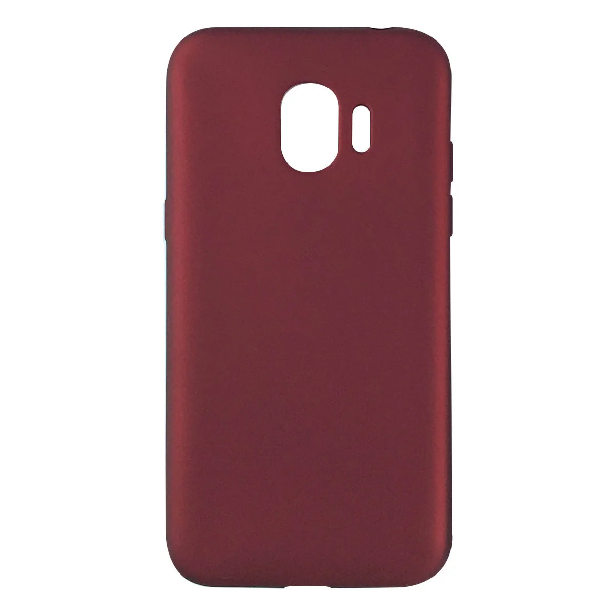 Nettech Samsung Galaxy J250 J2 Pro Uyumlu Suide Arka Koruma Kılıf (Bordo) VR-1541