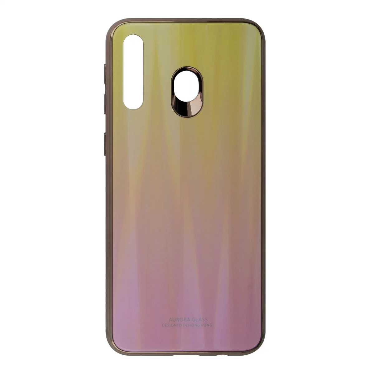 Nettech Samsung Galaxy M30 Uyumlu Degrade Arka Koruma Kılıf (Sarı) VR-16172