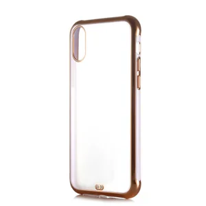 Apple iPhone X Kılıf Zore Voit Kapak - Mor