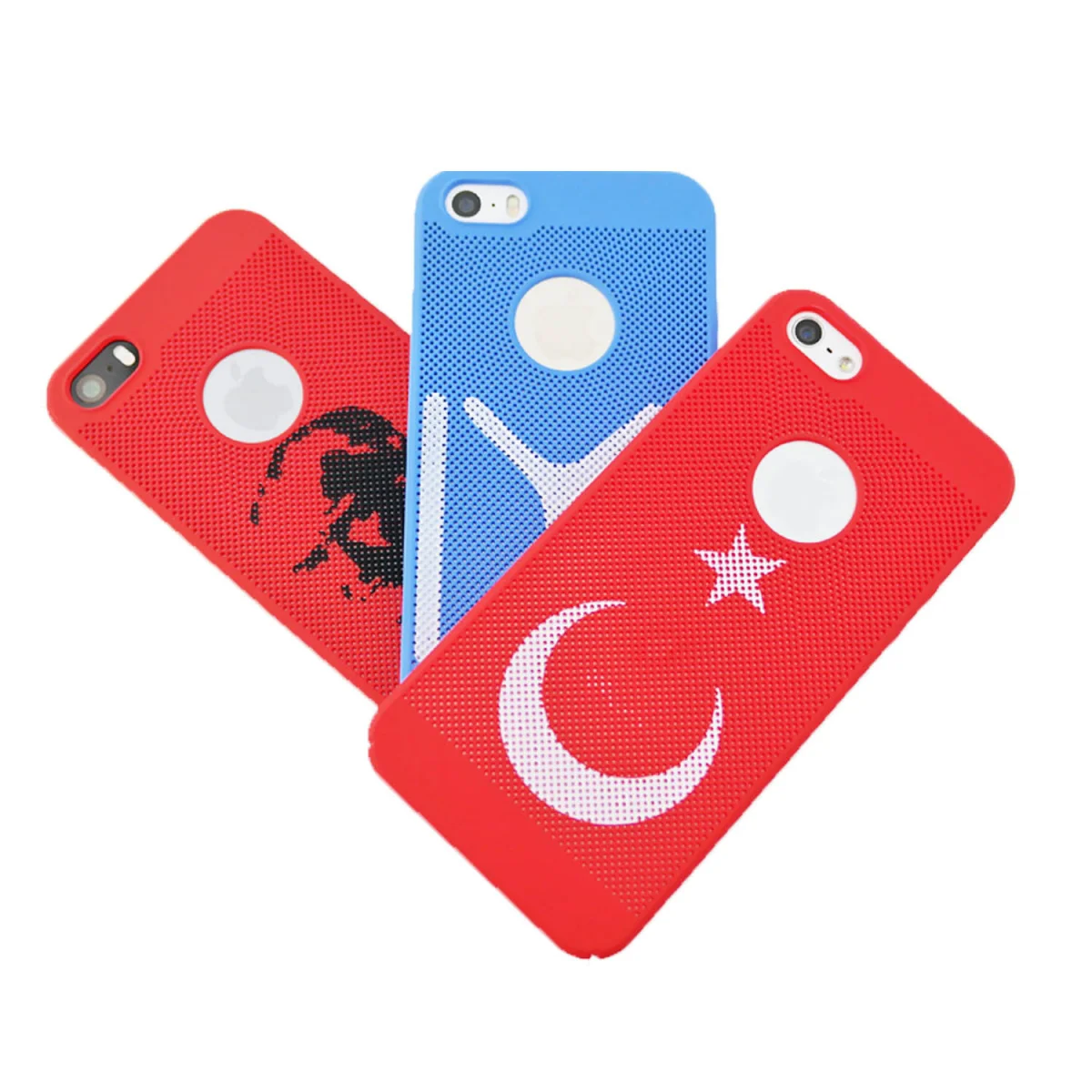 Nettech Apple iPhone 8 Uyumlu Arka Koruma Arka Koruma Kılıf (Karışık/Çok Renkli) NT-18916