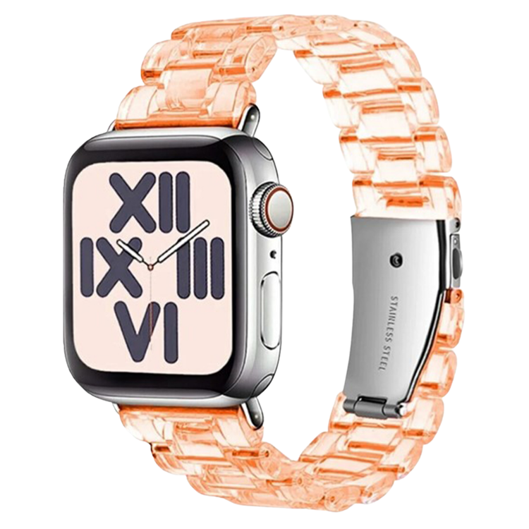 Nettech Apple Watch Series 2 38 mm Uyumlu Kasa Korumalı Kordon (Turuncu) NT-112411