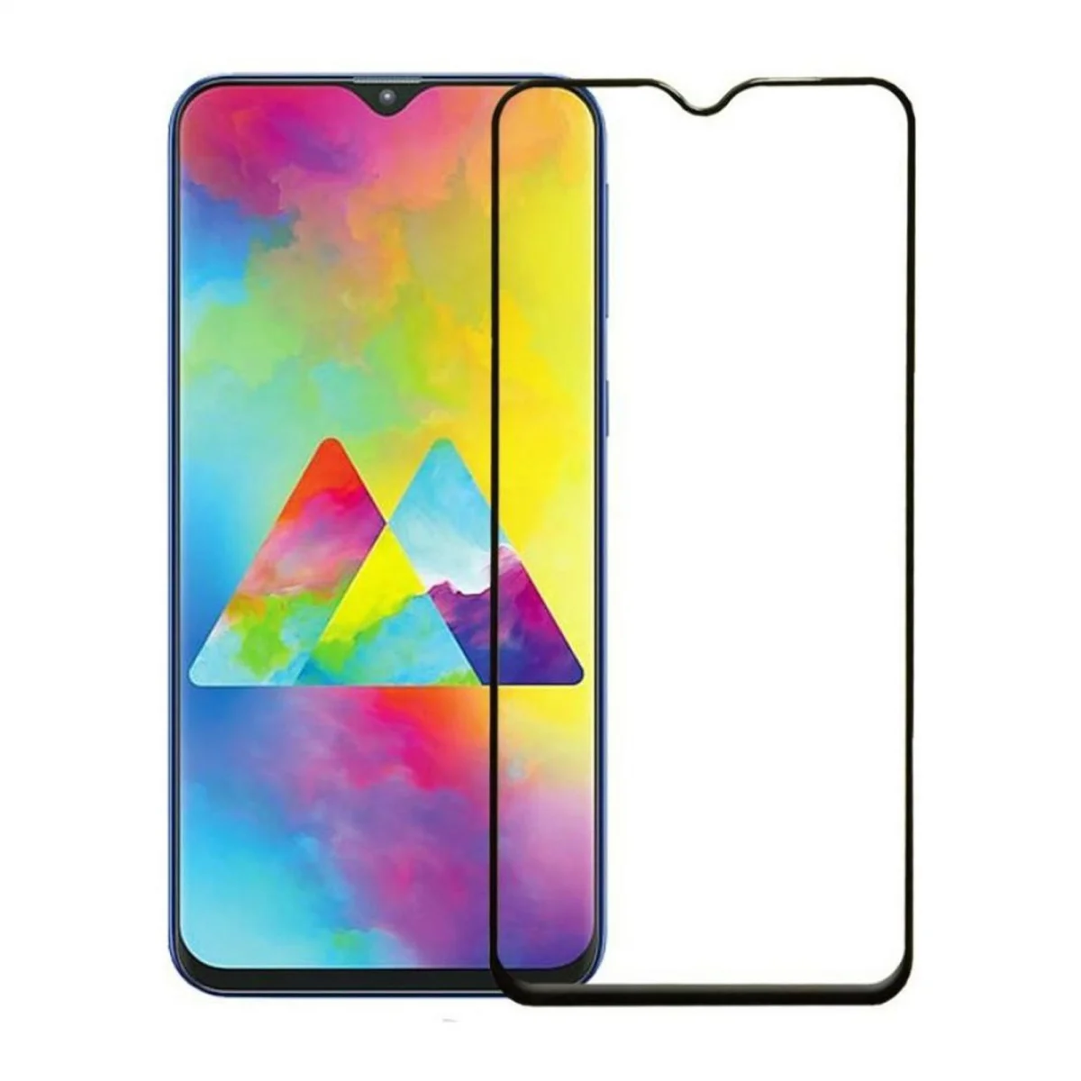 Nettech Samsung Galaxy M20 Uyumlu Ön Koruma Nano Ekran Koruyucu (Siyah) VR-14169