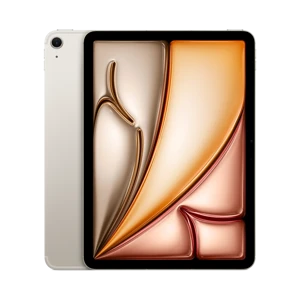 Apple iPad Air 11" (7. Nesil) - 128 GB - 11 inç - Wi-Fi + Cellular - Yıldız Işığı - küçük görsel 1